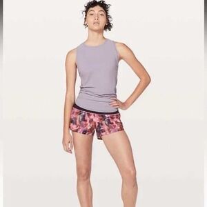 LULULEMON Speed Up Short in Sun Dazed Multi Pink Size 2‎